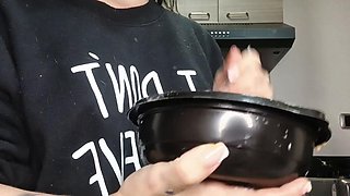 Cooking for you, but we end up having sex in the kitchen by OliviaClarck: Porn