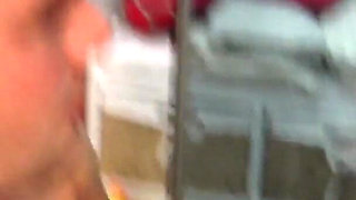 Romantic Sex Shower - and He Has to Watch, Jerk off in the Dog Bowl, and Drink It!