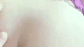 Perfect ass brunette sucing and banging POV