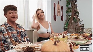 Thanksgiving Turns Into A Messy Threesome Featuring Drake Von, Foxy Alex And