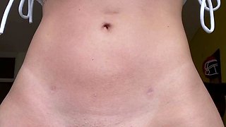 Blonde emo amateur solo masturbation