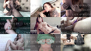 Tattooed Redhead Bikini Tease