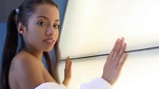 Little Lupe touching herself finger banging her pussy