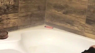 Kinky MILF Games with Mega Orgasm in Bathtub at Home