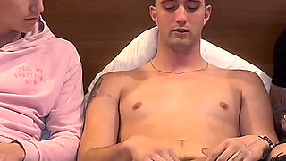 Double Penetration Foursome with Stunning Redhead Little Khloe and My Friends Raul and Jimmy Bud