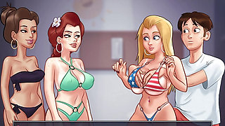 hot aunty make seen in summertime saga