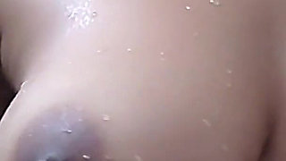 Indian Woman Fingering on Bathroom with Toys