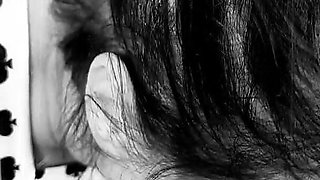 The Pictures Black and White She Sucks That Cock with All Her Fucking Might Cum Guzzler