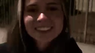 College Babe Tries Porn!