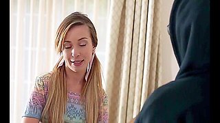 MyBabySittersClub - Skinny Baby Sitter Caught Making Out With Her BF
