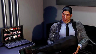 3D Horny Slut Cheating with Her Manager in the Office