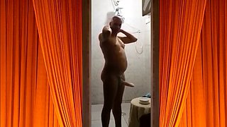 O Meu Banho Gostoso Com o Pau Duro 020