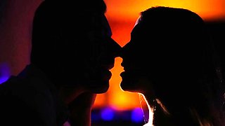 Extreme amateur pov blowjob with brunette babe