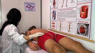 Nurse Gets Excited by Patient's Erection