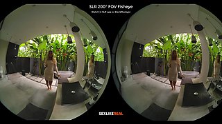 Steamy Shower Masturbation - StasyQVR