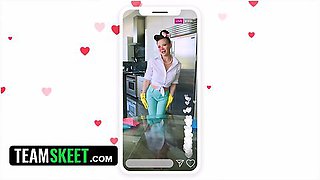 Tradwifes Duty: Cooking, Cleaning, And Cock-sucking For Her Man With Clarke Kent And Alison Rey