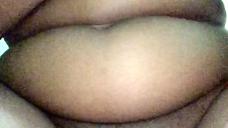 Almost caught me playing with my black pussy