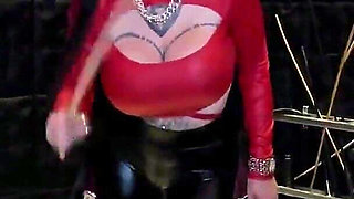 Miss Alessa Milano Bondage Caning Bastonade