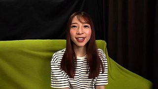 Asian amateur girlfriend gives a blowjob pov HD