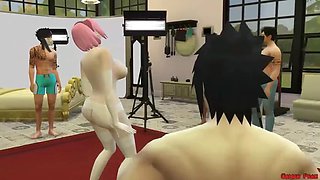 Sakura s Wedding Part 2 Naruto Hentai Netorare Just Married Wife Fucked In Front Of Horned Husband