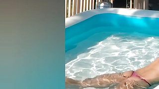 Compilation of me soaking up the sun in my underwear
