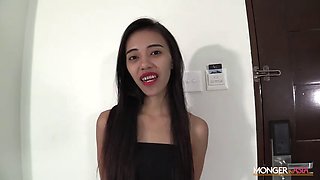 Flat chested Filipino whore wants me to fuck her