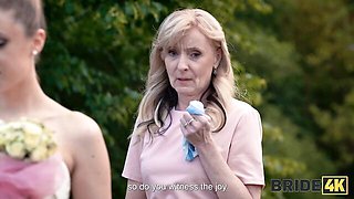 Cheerful date's bride4k scene