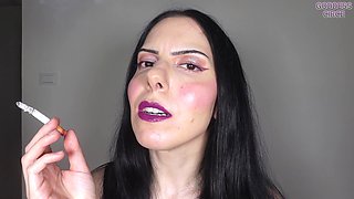 I Smoke a Cigarette and Destroy My Lipstick