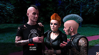 Milfs of Sunville - ( PT 33 ) -fucking punks in the park
