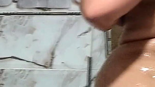Myself and My Wife's BBW Arab in Douche Sex Hard