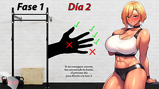 Spanish JOI. Suffer from pleasure: Like feeling the most frustrating orgasm possible.