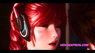 Hardcore fuck with a gamergirl - Hentai Uncensored