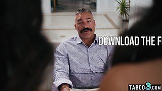 Dad banging his asian eighteen years old stepdaughters