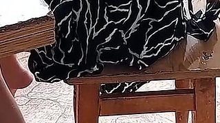I Watch My Neighbor Masturbate in the Kitchen and I Join Her