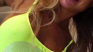 Stepmom Monika Fox Sucks a Big Cock
