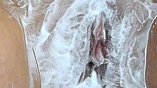 Shaving a Hairy 18yo Tight Pussy Close up!