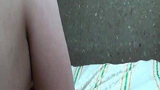 Horny Mahiru blows him off with a wonderful Japanese oral