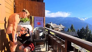 Public Flashing Gardener Gets BDSM Surprise