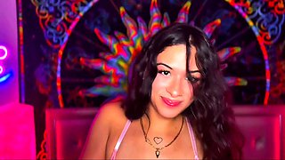 Slim Small-titted Latina Cutie Sucks & Rides Her BF's BBC Like a Pro, Then Lets It Smash Her Pussy