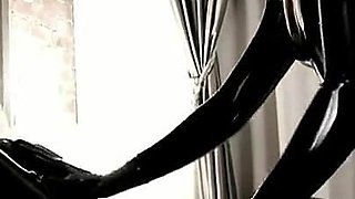 Latex Black Forest Girl Part 3