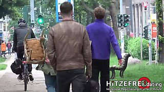 Hitzefrei.dating ► skinny Megan Venturi pounded by random man in cab and abandoned medical center ◄ public