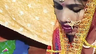 Desi Girl First Night with Her Stepfather