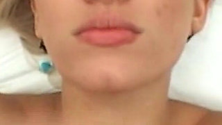 Amateur Blonde College Babe Sucking My Cock Real Good