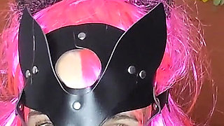 My Natural, Big Tits Are Throbbing! Pussy Mask on, I'm Pleasuring Myself