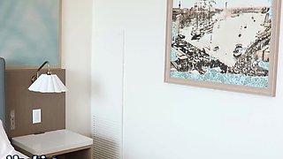 Wife brings home the maid and they Fuck