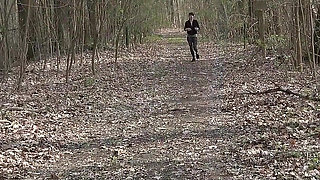 Outdoor Fun with a Horny German Slut