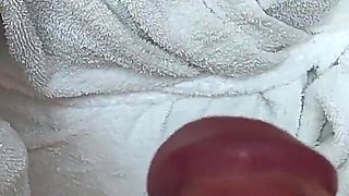 185 Dick Flash - the Student Pull Out Cock in Front of His Teacher in the Sauna and She Helps Cum