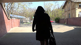 Fat German Slut Loves Pissing in Public