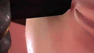 18 year old japanese college girl gets fucked by black cock in the candy room