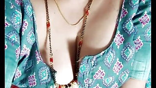 Telugu school teacher open show